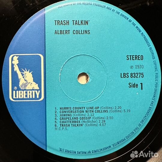 Albert Collins – Trash Talkin (Англия 1970г.)