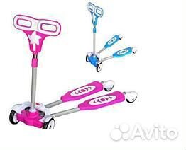 Самокат лягушка