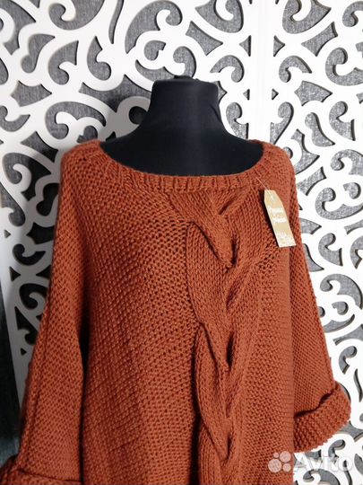 Туники вязаные единый размер до 66