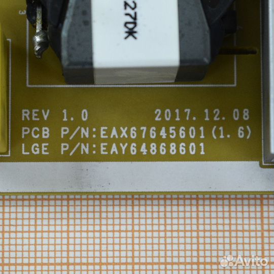Блок питания EAX67645601(1.6), EAY64868601, LGP65-18UL6