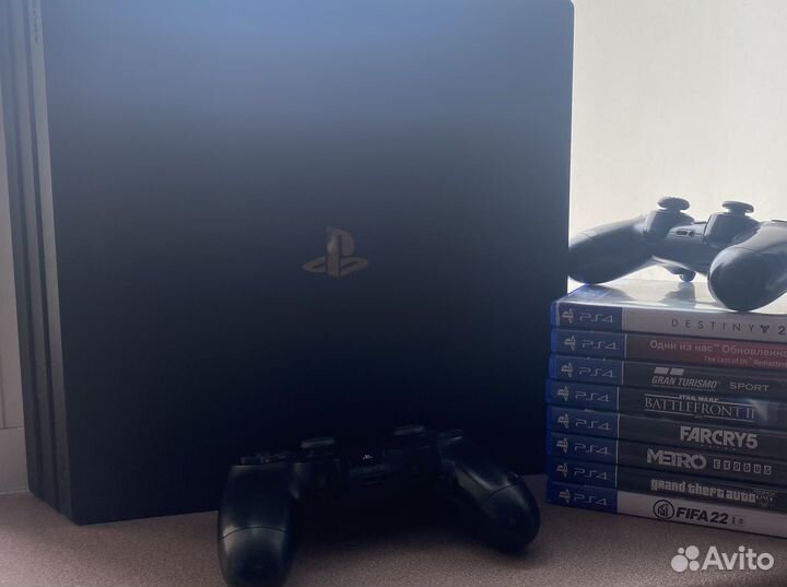 Sony playstation 4 pro 1tb + 300 игр