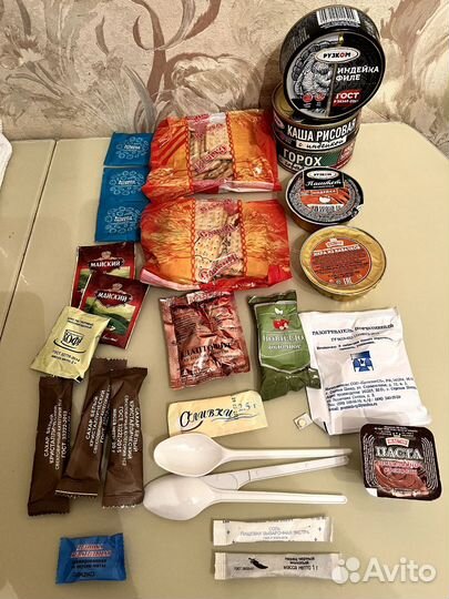 Сухой паек армейский суточный. Годен до 2025 года