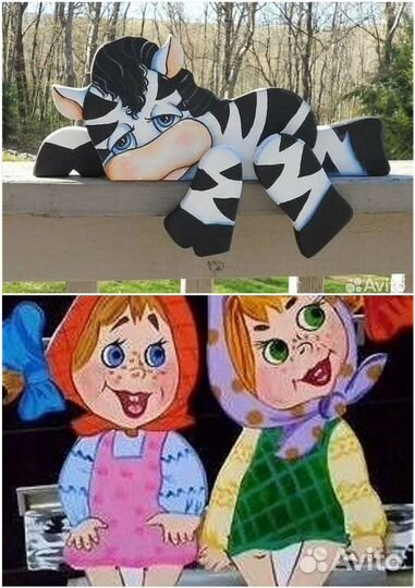 Фигурки на забор,беседки, бани и т. д