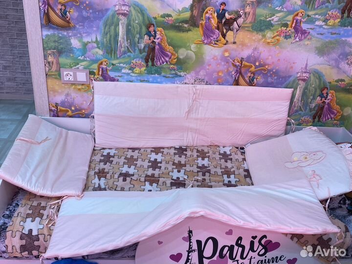 Бортики в кроватку