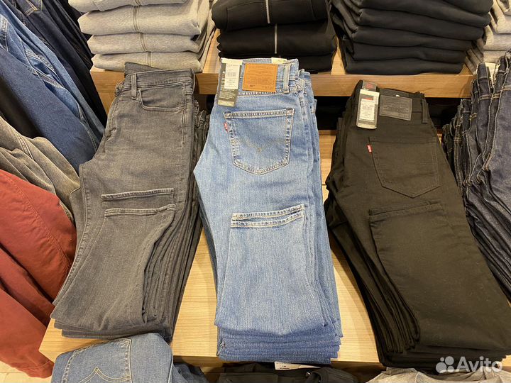 Джинсы Levis новые с бирками 512 502 501
