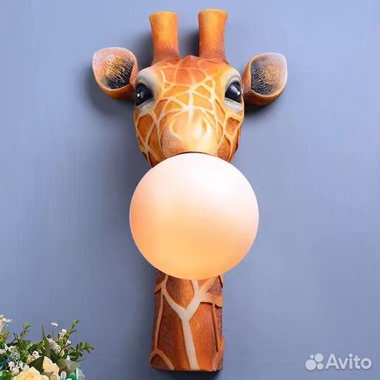 Бра Жираф Bubble Gum Giraffe Wall Lamp