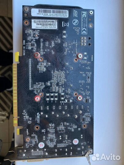 Видеокарта Palit gtx 1050ti 4gb