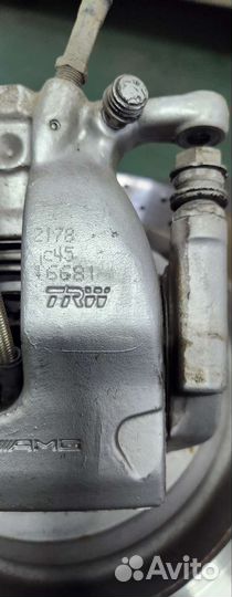 Суппорт тормозной задний Mercedes ML GLE 166