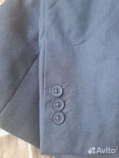 Пиджак button blue