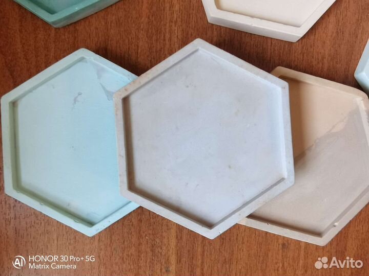 Поднос из гипса