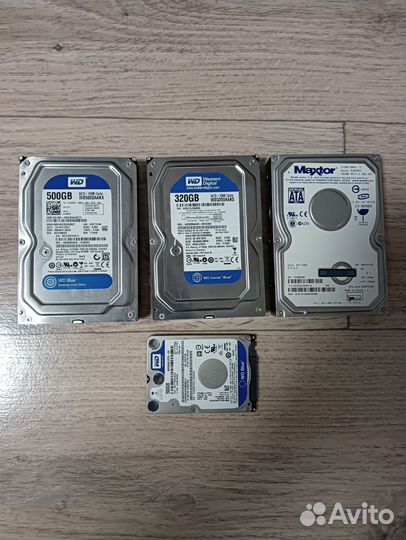 Жёсткие диски HDD 3.5' 2.5' 500gb / 320gb / 250gb