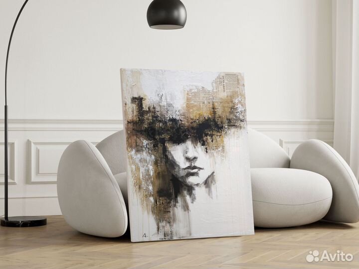 Картина абстракция