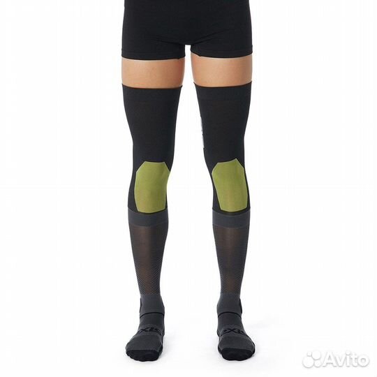 Носки sixs Knee Brace S Black/Grey, III (44/47), А