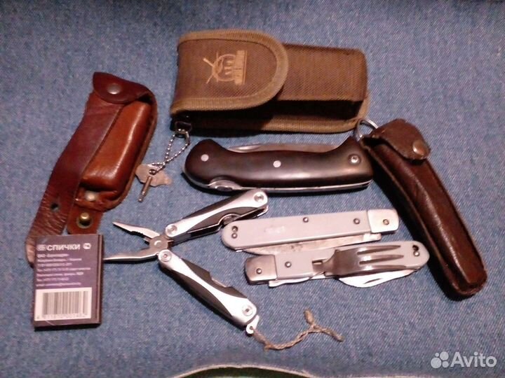 Перочинный и рыбаловный ножи