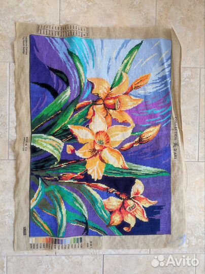 Картина вышитая крестом