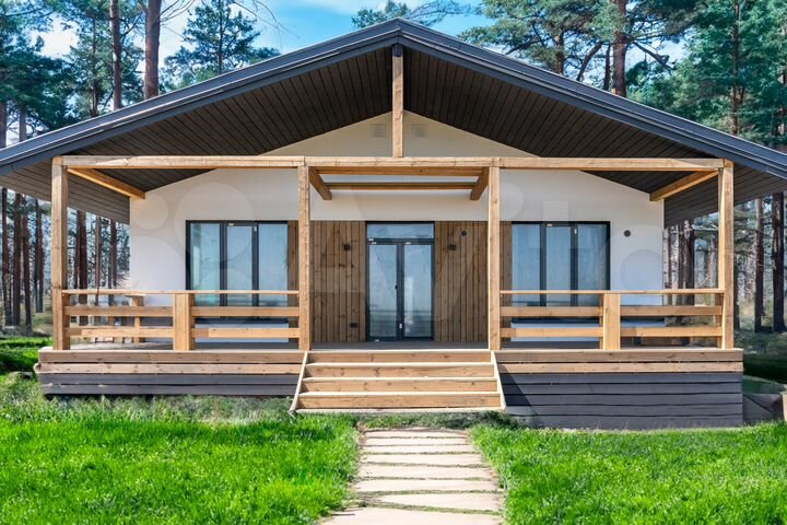 Дом 100 м² на участке 9 сот.