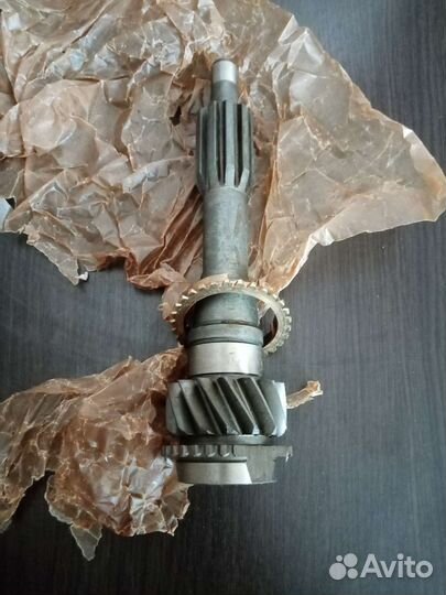 Новый вал первичный с кольцом УАЗ