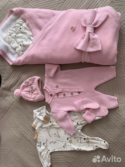 Конверт на выписку малышке