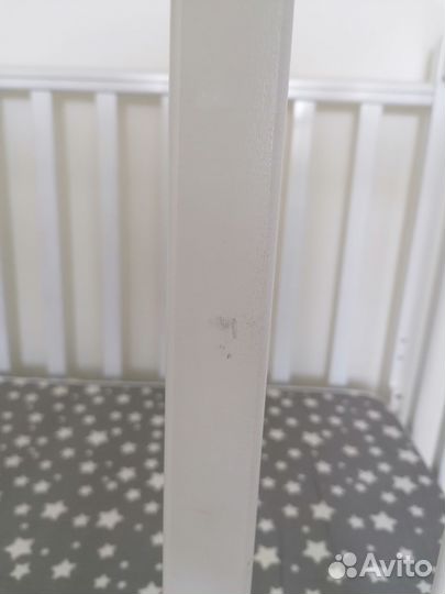 Детская кроватка с матрасом 120х60