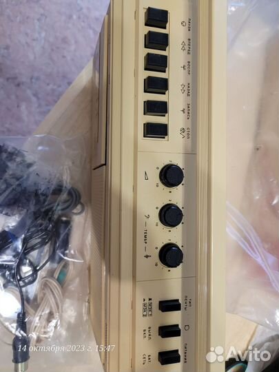 Кассетный магнитофон электроника м327