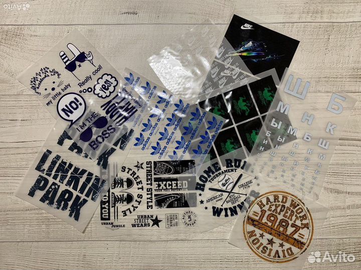 Термотрансфер (наклейки для переноса на одежду )