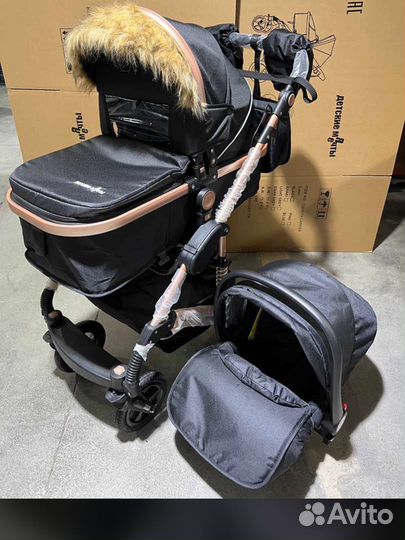 Детские коляски 3в1