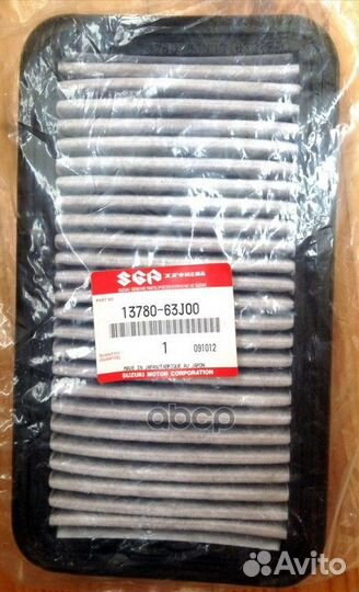 Фильтр воздушный 1378063J00 suzuki