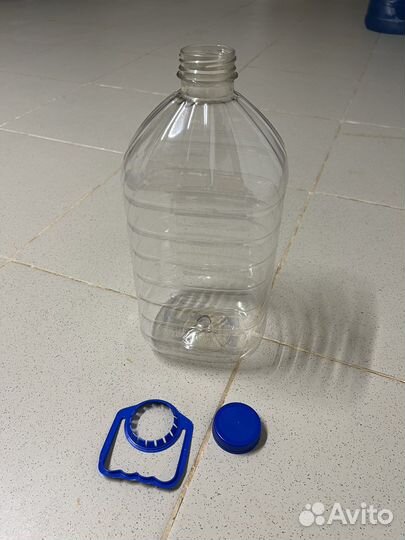Пэт бутылка 5 л (комплект с крышкой )