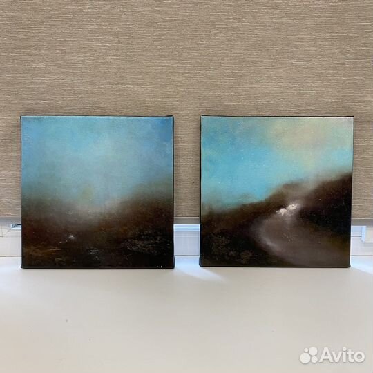 Интерьерные картины на холсте, работы художника