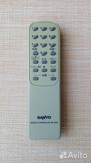 Sanyo RB-DA9 (аудио пульт)