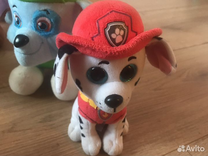 Игрушки щенячий патруль пакетом