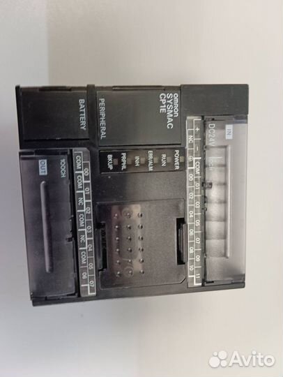 Плк omron sysmac CP1E-N20DT-D