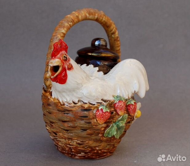 Чайник заварочный Петух Керамика Фарфор