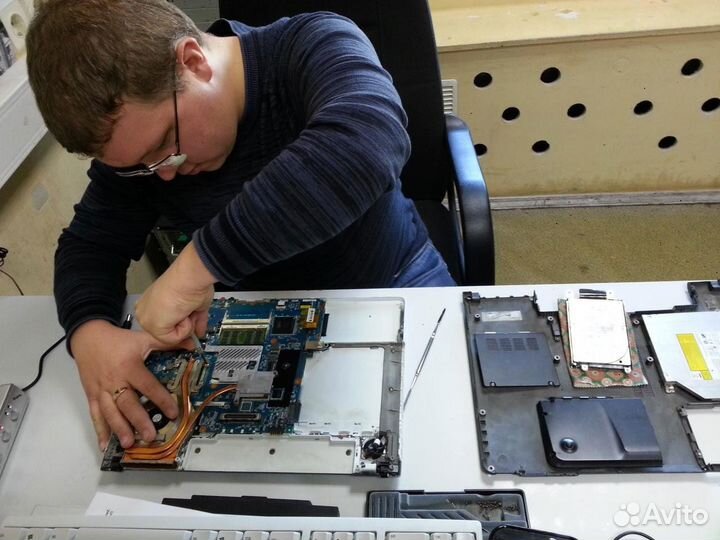 Услуги по ремонту компьютеров и ноутбуков