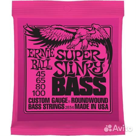 Ernie Ball P02834 Super Slinky Bass Струны