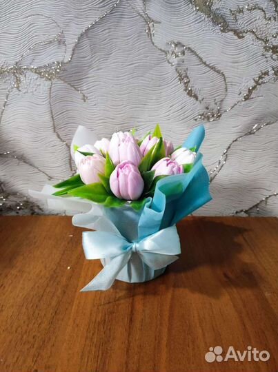 Букет из мыла