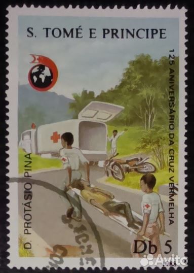 Набор марок 6шт, Сан-Томе и Принсипи, 1988-95гг