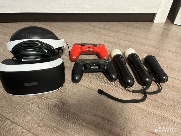 Sony Playstation 4+шлем VR