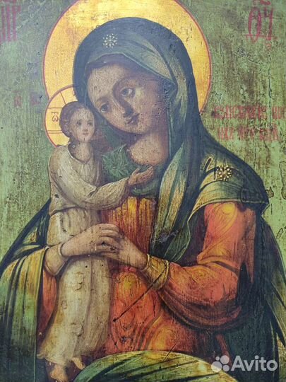 Старинная икона Взыскание Погибших 19 век