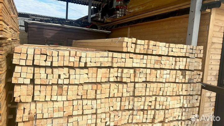 Доска обрезная 40х100х6000мм от производителя