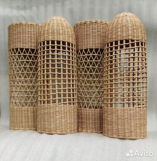 Абажур Бра Светильник из бумажной лозы