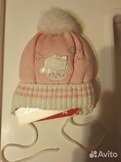 Шапочка для новорожденных