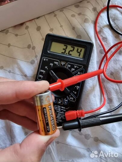 Батарейка для сигнализации, вспышки Fanso cr123a