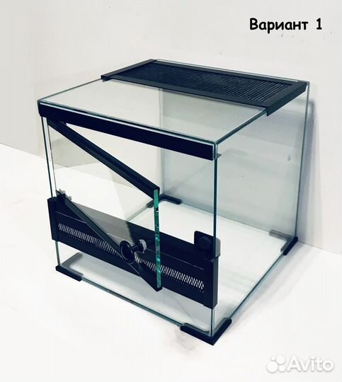 Новый террариум 30х30х30 (паучатник)