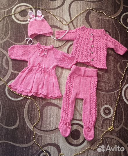 Мериносовой комплект для маленькой принцессы