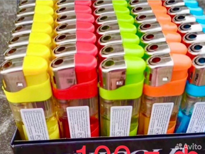 Оптом зажигалки крикет, бик, пьезо, турбо, feudor