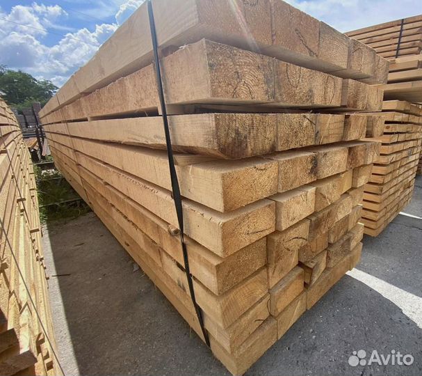 Доска обрезная с быстрой доставкой Ель EL72