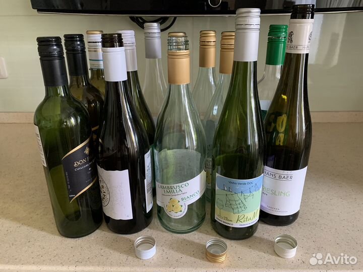 Винные бутылки 0,75