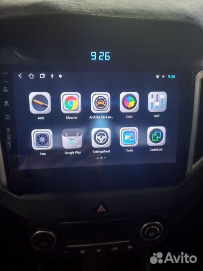 Магнитола 2 din android 10 дюймов hyundai creta