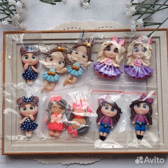 Куколки из полимерной глины